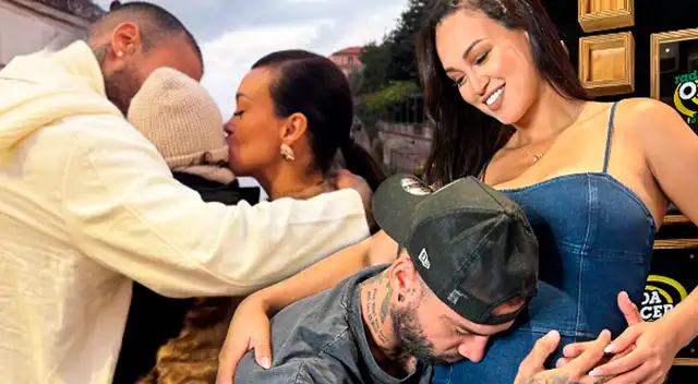 Angie Arizaga emociona con fotografía donde luce su pancita.