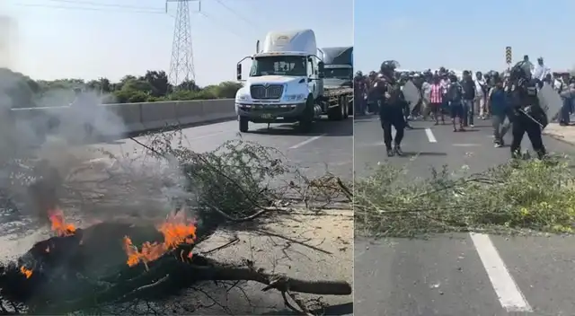 Paro agrario: bloquean carreteras en varias regiones del Perú y exigen declarar en crisis el agro.