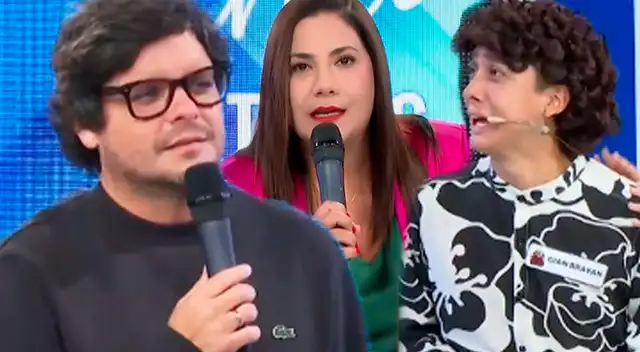Gian Piero Díaz vivió peculiar momento en vivo.