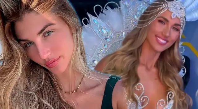Alessia Rovegno se luce al estilo de Victoria's Secret