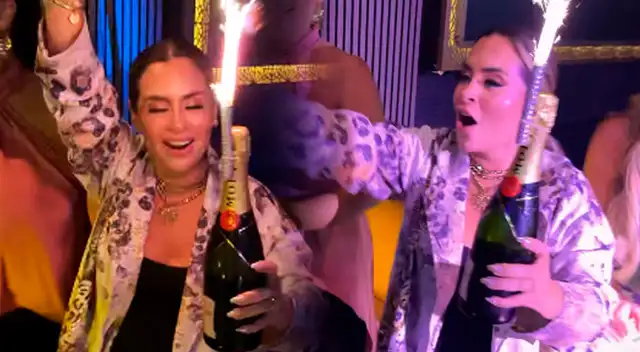 Ethel Pozo sorprende en discoteca.