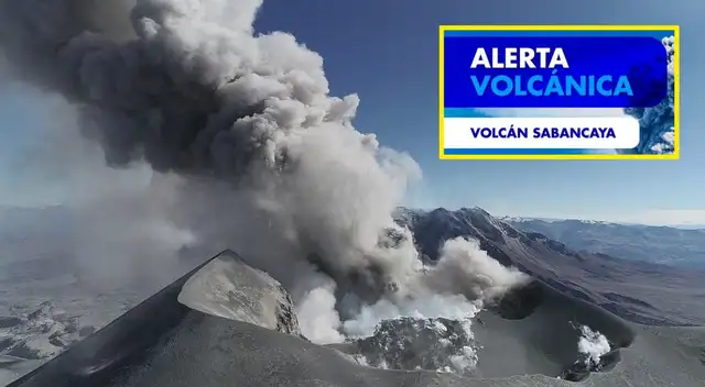 ALERTA EN AREQUIPA | IGP advierte nueva EMISIÓN DE CENIZAS del volcán Sabancaya: ¿qué zonas están en riesgo?