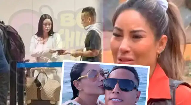 Christian Cueva y Pamela Franco SE VAN del país tras botar a Pamela López de su casa en Trujillo: Revelan su paradero