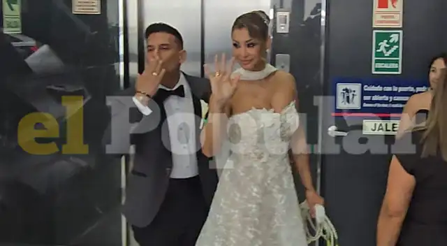 Christian Domínguez y Karla Tarazona se dieron el SÍ en romántica boda civil: Revelan las PRIMERAS IMÁGENES