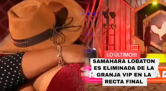 Samahara Lobatón no va más en 'La Granja VIP'.