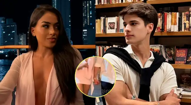 Onelia Molina es captada de la mano JUNTO a Kevin Díaz durante su viaje a Colombia