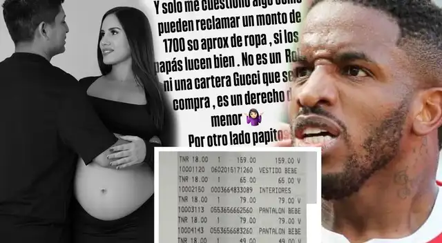 Darinka Ramírez EXPLOTA tras boletas de Jefferson Farfán acusándola de gastar su dinero en su segunda bebé: "No es Gucci ni un Rólex" Darinka Ramírez EXPLOTA tras boletas de Jefferson Farfán acusándola de gastar su dinero en su segunda bebé: "No es Gucci ni un Rólex"