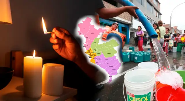 Corte de agua y luz este 11 de junio en distritos de Lima.