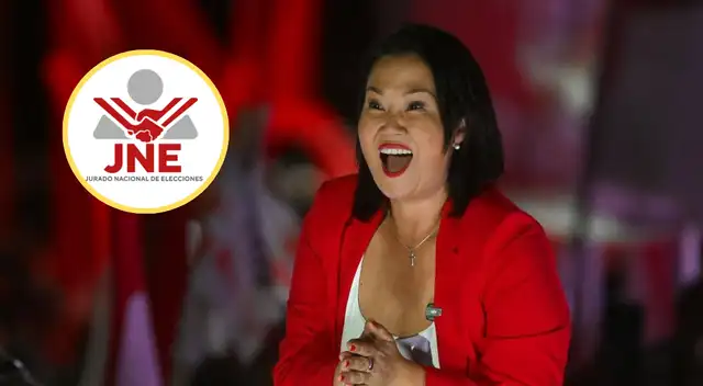 JNE mostró a Keiko Fujimori como presidenta electa y borró la información minutos después.