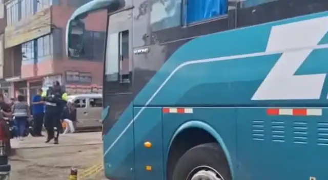 Trabajador de ZBuss termino herido tras ataque extorsivo.