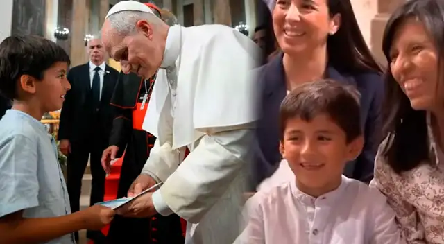 Niño peruano sorprende al papa León XIV con profunda pregunta que lo hizo reflexionar