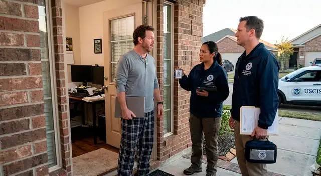 Lo que deben hacer los inmigrantes con VISAS DE TRABAJO si el USCIS visita su vivienda.
