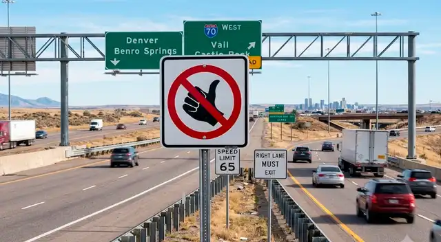 La señal de tránsito de una mano con el pulgar levantado que debes conocer en EE.UU. La señal de tránsito de una mano con el pulgar levantado que debes conocer en EE.UU.