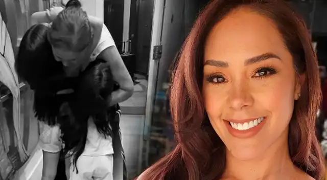 Karen Schwarz se muestra orgullosa de su hija.