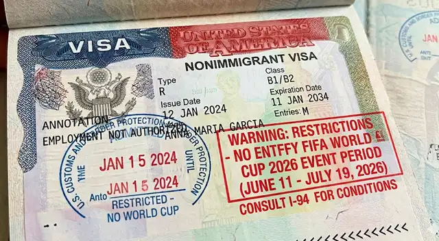 Quienes tengan visa de turismo en su pasaporte tendrán estas restricciones.