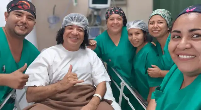 Carlos Vílchez se recupera en casa tras operación y asegura que estará en Circo de las Estrellas Carlos Vílchez se recupera en casa tras operación y asegura que estará en Circo de las Estrellas