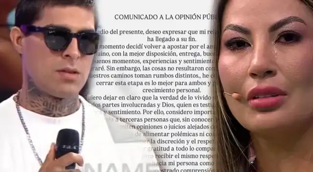 Pamela López lanza comunicado y anuncia el FIN DE SU RELACIÓN con Paul Michael.