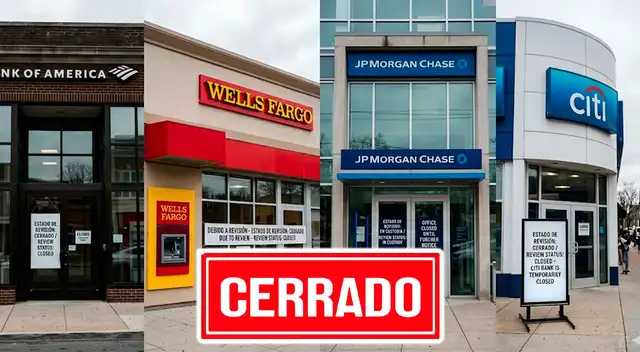 CIERRE MASIVO de bancos en Estados Unidos este 19 de junio.