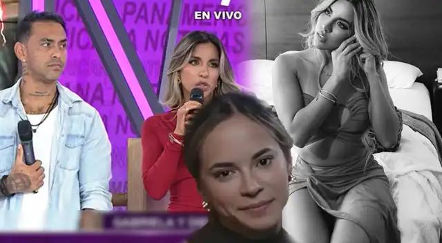 Diego Chávarri y Gabriela Herrera se enteran EN VIVO que Thalía Bentín los expondrá tras verla en SU CAMA.