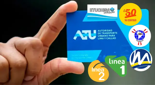 ATU presenta TARJETA ÚNICA para pagar el pasaje en "El Chino", "La 50", Metropolitano y tren eléctrico. ATU presenta TARJETA ÚNICA para pagar el pasaje en "El Chino", "La 50", Metropolitano y tren eléctrico.