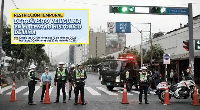 Restricción vehicular en el Centro de Lima: ¿Qué avenidas cerrará la MML hasta el lunes 22 de junio? Restricción vehicular en el Centro de Lima: ¿Qué avenidas cerrará la MML hasta el lunes 22 de junio?