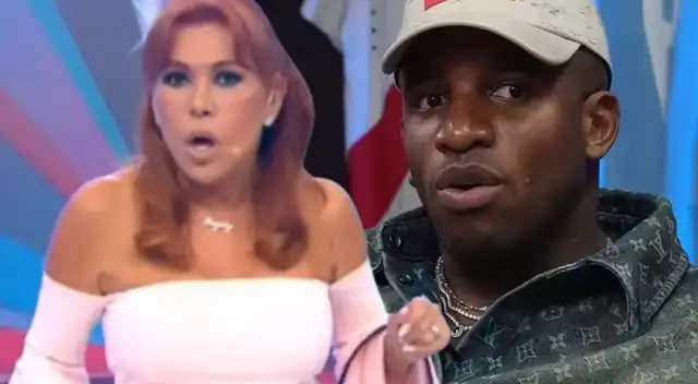 Magaly Medina encara a Jefferson Farfán por mensajes amenazantes.