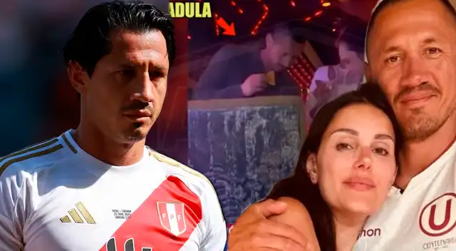 Gianluca Lapadula reaparece con su esposa tras ampay