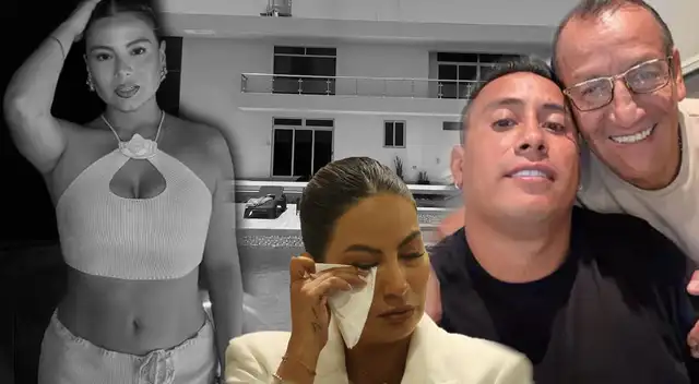 Padre de Christian Cueva llega con policías y BOTA a la hija mayor de Pamela López de su casa: "El nuevo propietario"