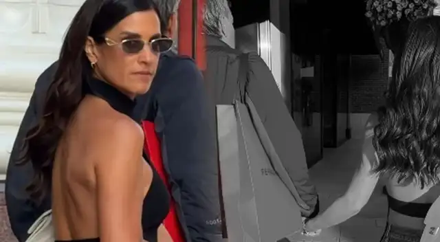 ¡AMPAY! María Pía Copello es GRABADA de la mano con galán en EE.UU