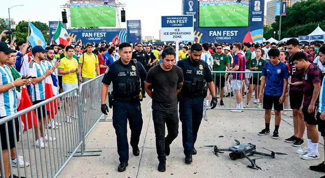Hombre realiza impensada acción y termina detenido por el ICE.