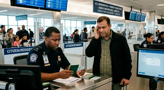 Extranjeros con Green Card podrían ser DEPORTADOS por agentes en aeropuertos de EE.UU.