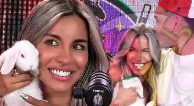 Diego Chávarri sorprende a Gabriela Herrera.