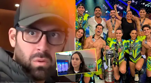 Francho Sierralta, el amigo ‘alcahuete’ de los chicos reality reaparece con su esposa y viaja a Argentina tras escándalo de infidelidad:  "Estoy bien con ella"