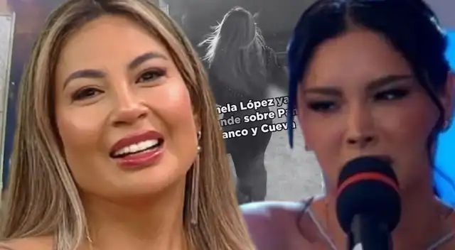 Pamela López huye de preguntas sobre Pamela Franco.
