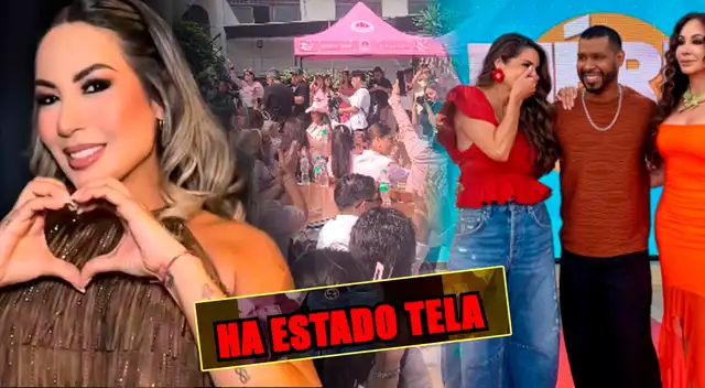 ¡TAPÓN DE BOCA EN VIVO! Pamela López logra lleno total con su evento de ‘Mi Kitty Pam’ pese a que  ‘América Hoy’ aseguró que no vendía entradas
