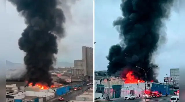 Voraz incendio en plena avenida Colonial genera alarma