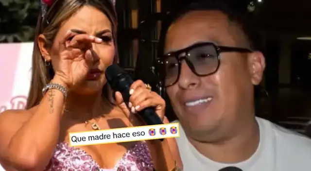 Usuarios jalan las orejas a Pamela López por hablar de Christian Cueva delante de sus hijos.