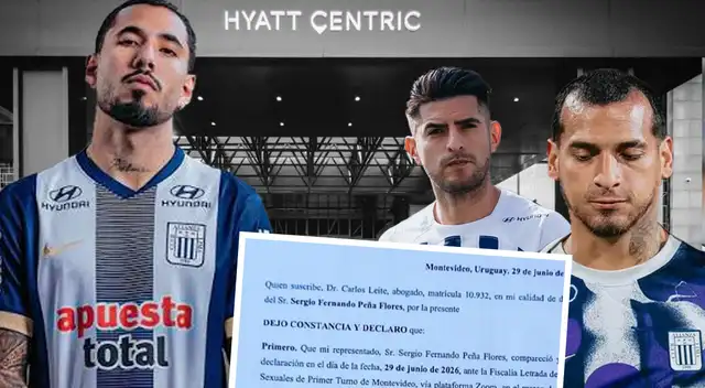 Giro inesperado: Sergio Peña hace anuncio sobre denuncia de joven argentina donde fue involucrado junto a exfutbolistas de Alianza Lima