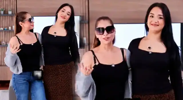 Melanie Martínez se luce con su hija mayor. Melanie Martínez se luce con su hija mayor.