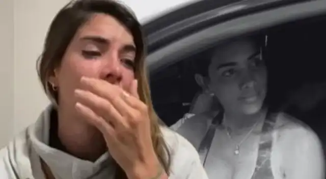Korina Rivadeneira sufre aparatoso accidente en su camioneta. Korina Rivadeneira sufre aparatoso accidente en su camioneta.