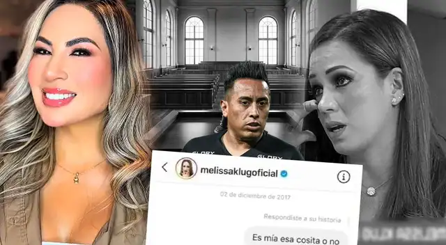 Melissa Klug SE RINDE ante Pamela López y revelan GIRO INESPERADO en JUICIO por chats con 'Aladino'
