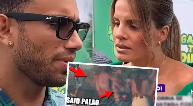 Alejandra Baigorria SE PELEA con periodista delante de Said Palao y lo DEFIENDE por 'AMPAY' en yate: "¡No calumnies!" Alejandra Baigorria SE PELEA con periodista delante de Said Palao y lo DEFIENDE por 'AMPAY' en yate: "¡No calumnies!"