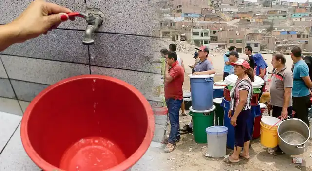 Sedapal anuncia corte de agua masivo en Lima MAÑANA 7 de julio: sin servicio hasta por 10 horas.