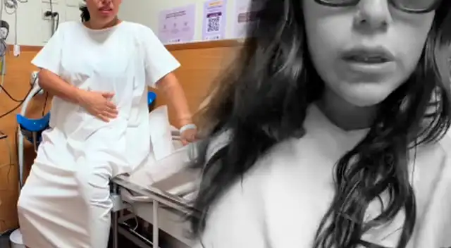 Tiktoker preocupa con su estado de salud. Tiktoker preocupa con su estado de salud.