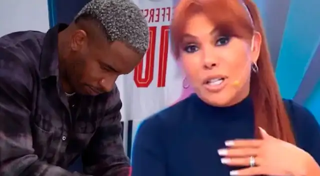 Magaly Medina responde a Jefferson Farfán. Magaly Medina responde a Jefferson Farfán.