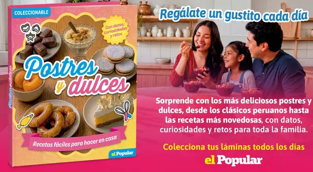 El Popular presenta su nuevo coleccionable Postres y Dulces