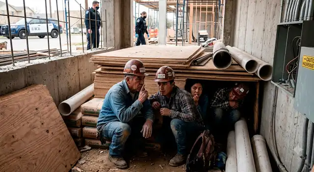 Lugares de trabajo donde hay más operativos migratorios del ICE.