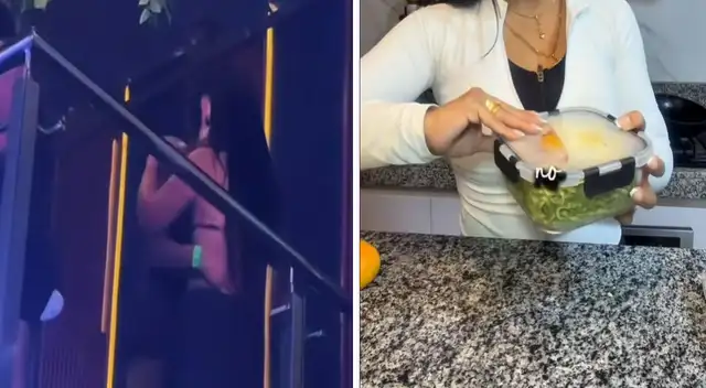 Famosa INFLUENCER CASADA que prepara 'LONCHERITAS' es captada bailando pegadito con supuesto barbero de su hijo: “Vieron que se besaron”