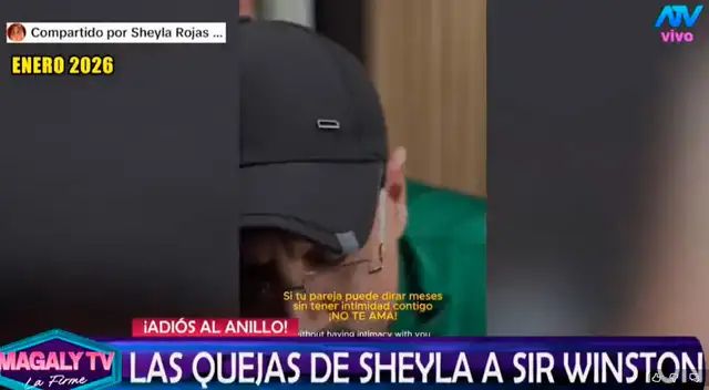Sheyla Rojas habría expuesto su verdadero problema con Sir Winston. Sheyla Rojas habría expuesto su verdadero problema con Sir Winston.