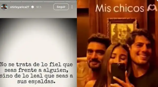 El INESPERADO mensaje de Shirley Arica a Samahara Lobatón tras el ampay con Pablo Heredia. El INESPERADO mensaje de Shirley Arica a Samahara Lobatón tras el ampay con Pablo Heredia.